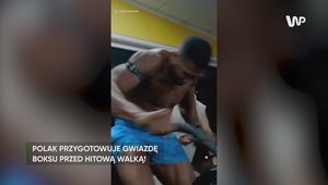 Polak trenuje GWIAZDĘ boksu przed GŁOŚNĄ walką!