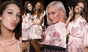 Modelki Victoria's Secret szykują się do pokazu
