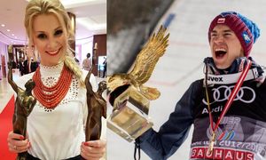 Ewa Bilan-Stoch podbiła serca widzów skromną góralską stylizacją