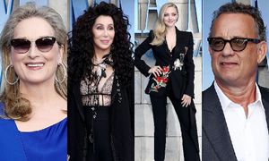 Meryl Streep, Cher, Amanda Seyfried i Tom Hanks
