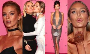 Stella Maxwell, Yolanda i Gigi Hadid, Bella Hadid oraz Candice Swanepoel