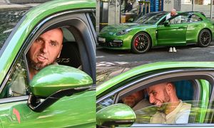 Gortat i jego Porsche dodają kolorytu ulicom Warszawy