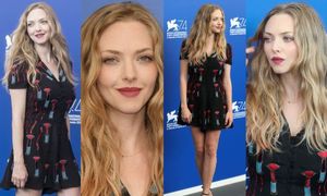 Amanda Seyfried w krótkiej sukience od Valentino