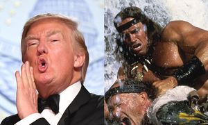 Schwarzenegger kłóci się z Trumpem na Twitterze: "Powinniśmy po prostu zmiażdżyć mu twarz o stół!"