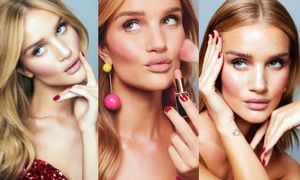 Rosie Huntington-Whiteley "słodkimi minkami" reklamuje stronę internetową