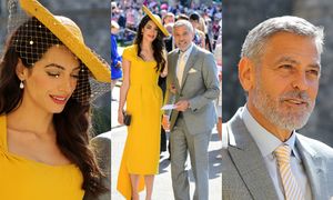 George i Amal przyćmili państwa młodych na królewskim ślubie?