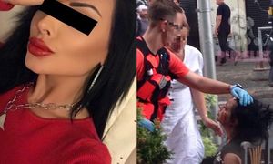 ZDJĘCIA MONIKI "ESMERALDY" G. tuż po wypadku. Ku przestrodze: Nigdy nie wsiadajcie za kółko po alkoholu! (FOTO)
