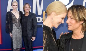 Zakochana Nicole Kidman dopinguje męża na imprezie country