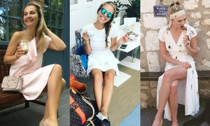 Baleriny do sukienki - sposób celebrytek na wygodę i styl