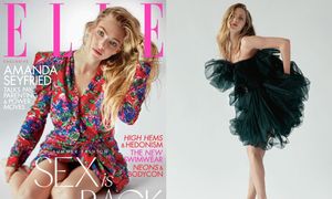 Dawno niewidziana Amanda Seyfried pozuje z bosymi stopami