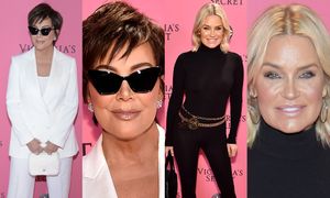 Yolanda Hadid i Kris Jenner kibicują córkom na pokazie Victoria's Secret