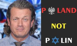 Jarosław Jakimowicz wyraża na Facebooku niechęć do Żydów: "POLAND NOT POLIN"