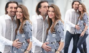 Tomasz Iwan z ciężarną Natalią Jakułą w "Pytaniu na śniadanie" (ZDJĘCIA)
