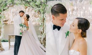 Marina i Wojtek Szczęsny pochwalili się zdjęciami ze ślubu! (FOTO)