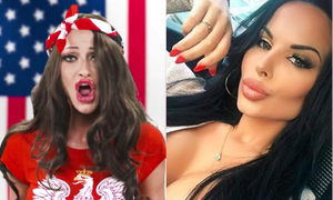 Małgorzata Godlewska zaśpiewała hymn Stanów Zjednoczonych! Esmeralda komentuje: "Nie podpisuję się pod tym g**nem, które nagrała moja siostra"