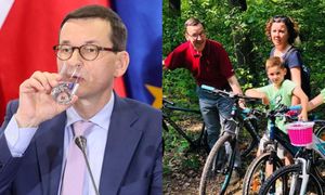 Mateusz Morawiecki pokazał zdjęcie z rodzinnej wycieczki rowerowej (FOTO)