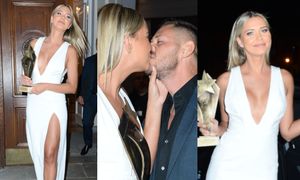 Zakochana po uszy Sandra Kubicka obściskuje nowego faceta na oczach paparazzi