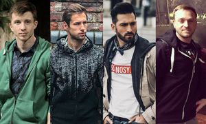 Z czym celebryci noszą rozpinane bluzy?