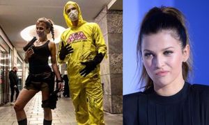 Lewandowscy też poszli na Halloween. Fani mądrzą się: "Nie powinno się obchodzić święta potworów"