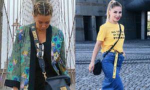 Czarna torebka – klasyka w niecodziennych stylizacjach gwiazd