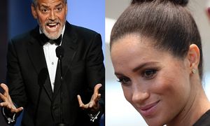 George Clooney broni Meghan Markle: "Traktują ją jak kiedyś Dianę. Historia się powtarza"