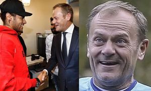 Donald Tusk spotkał się z Neymarem. Kto komu bardziej zaimponował? (FOTO)
