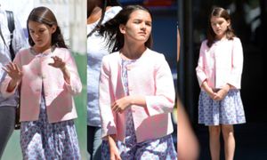 Naburmuszona Suri Cruise duma nad paznokciami