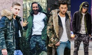 Styl militarny w stylizacjach celebrytów - 5 propozycji