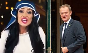 Pontonousta Godlewska grozi Europie: "Właśnie dzwonił Donald Tusk, zaśpiewam "God Save The Queen!""