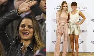 Jennifer Lopez dostąpiła zaszczytu i poznała Anię Lewandowską. Zrobiła sobie zdjęcie z trenerką (FOTO)