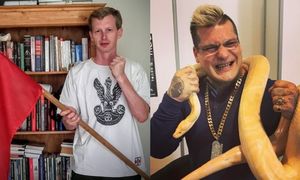 "Patriotyczny Raper" wyśmiewa Popka w... Radiu Maryja! "Ma KIBEL W GŁOWIE z racji chlania i ćpania"