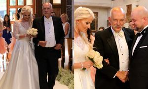 Janusz Korwin-Mikke odprowadził córkę do ołtarza! (ZDJĘCIA)