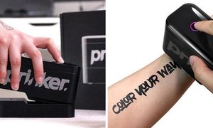 Ta drukarka pozwoli ci na tworzenie tymczasowych tatuaży. I to bezboleśnie!