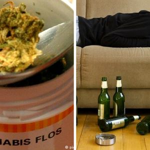 Ogólnodostępny alkohol bardziej niszczy mózg, niż zakazana przez rząd marihuana