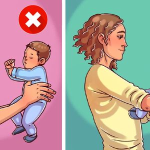 6 sposobów trzymania dziecka, które będą bezpieczne dla Twojego maleństwa