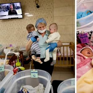 19 dzieci urodzonych przez surogatki utknęło w kijowskiej piwnicy