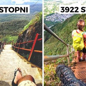 14 najbardziej ekstremalnych schodów na świecie, których pokonanie to spore wyzwanie