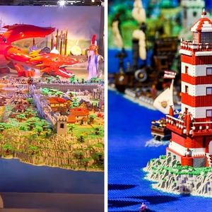 Rekord Guinnessa dla największej budowli z kloców Lego pobity! Twórcy inspirowali się Tolkienem