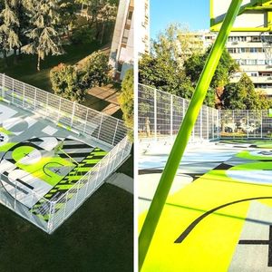 Boisko zbudowane z… 20 000 recyklingowanych butów. Firma NIKE stawia na ponowne wykorzystanie odpadów i śmieci