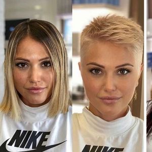 21 kobiet, które zawierzyły swoje włosy fryzjerskim nożyczkom i zdecydowały się na ostre cięcie