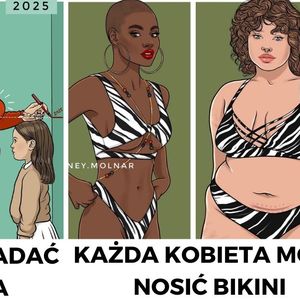 15 inspirujących grafik, które pomagają kobietom walczyć ze stereotypami i pokochać swoje ciało