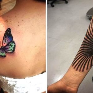 15 niesamowitych, trójwymiarowych tatuaży. Zapierają dech w piersiach!