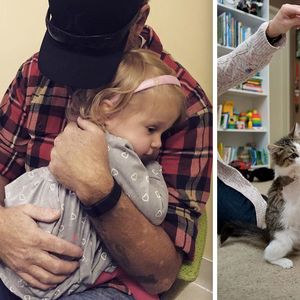 Ręka ich córki została amputowana. Pewnego dnia w życiu dziewczynki pojawia się niezwykła kotka
