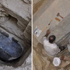 Archeolodzy otworzyli 2,5-metrowy sarkofag tajemniczego „giganta” znalezionego w Egipcie
