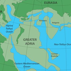 1600 kilometrów pod Europą znajduje się zaginiony kontynent o nazwie Wielka Adria
