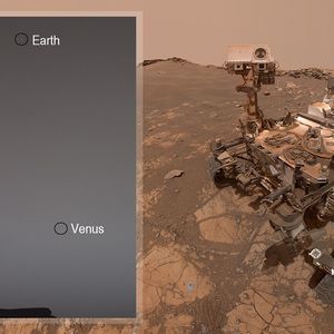 Łazik Curiosity uchwycił oszałamiające zdjęcie Ziemi i Wenus z powierzchni Czerwonej Planety