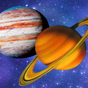 Genialny film poklatkowy NASA pokazuje wielką koniunkcję Saturna i Jowisza
