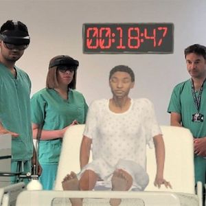 Pierwszy holograficzny pacjent będzie pomagał szkolić studentów medycyny