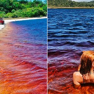 Jezioro Coca-Cola zachwyca barwami. Bajeczna sceneria przyciąga turystów z całego świata