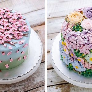 20 wiosennych tortów, które całe ubrane są w kwiaty! Są tak piękne, że aż szkoda je jeść…
